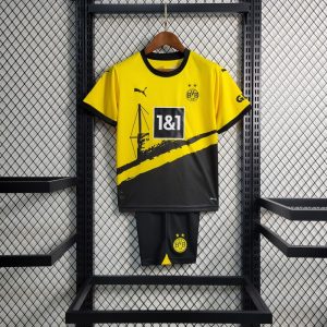 2023/2024  Kids Size Dortmund Home Football Shirt