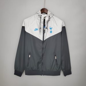 2021/2022 Tottenham Jersey Windbreaker Black-Grey