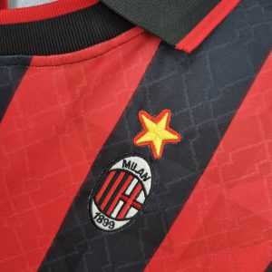 1995/1996 Retro AC Milan Home Football Shirt 1:1 Thai Quality