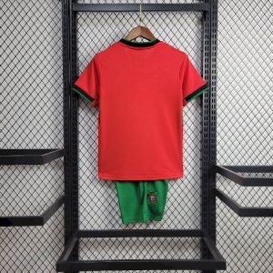 2024 Kids Size Portugal Home Football Shirt