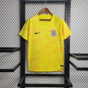 2023/2024 Corinthians Goalkeeper Yellow Jersey 1:1 Thai Quality