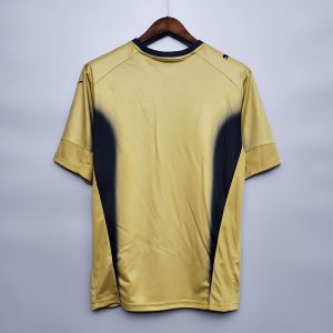 2006 Retro Italy Goalkeeper Gold Soccer Shirt