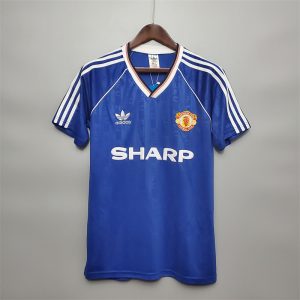 1988/1990 Retro Manchester United Third Away Football Shirt 1:1 Thai Quality