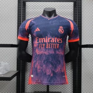 2024/2025 Player Version Real Madrid Special Edition Blue-Red Football Shirt 1:1 Thai Quality