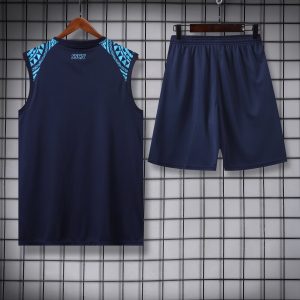 2024/2025 Napoli pre-match training Black Jersey+Shorts 1:1 Thai Quality