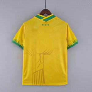 2022 Brazil Classic Soccer Jersey Yellow