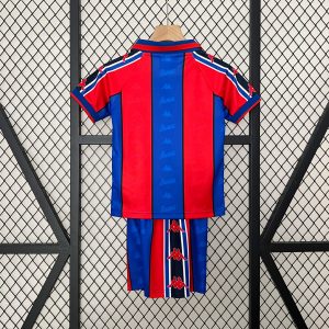 1995/1997 Retro Kids Size Barcelona Home Football Shirt 1:1 Thai Quality