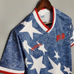 1994 Retro United States Soccer Jersey Home