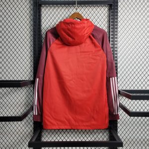 2023/2024 Manchester United Windbreaker Red Football Jersey