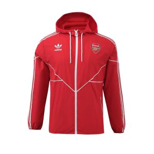 2024/2025 Arsenal Windbreaker Red Soccer Jersey