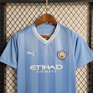 2023/2024 Kids Size Manchester City Home Football Shirt 1:1 Thai Quality