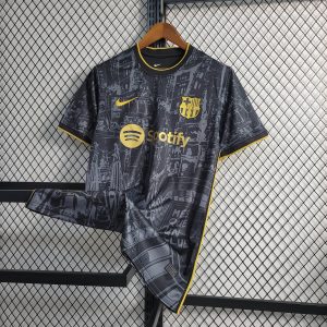 2023/2024 Barcelona Special Edition Black Football Shirt 1:1 Thai Quality