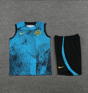 2023/2024 Internazionale Milan pre-match training Jersey+Shorts 1:1 Thai Quality