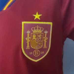 2022 FIFA World Cup Spain Home Soccer Shirt Kids Size