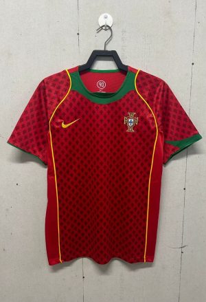 2004 Retro Portugal Home Football Shirt 1:1 Thai Quality