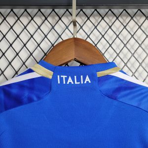 2023 Italy Home Soccer Shirt Kids Size