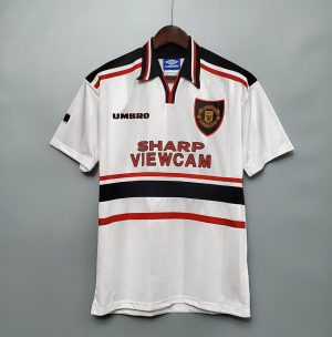 1998/1999 Retro Manchester United Away Football Shirt 1:1 Thai Quality