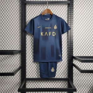 2023/2024 Kids Size Al-Nassr Away Football Shirt