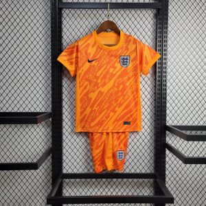 2024 Kids Size England Goalkeeper Football Jersey  Goalkeeper