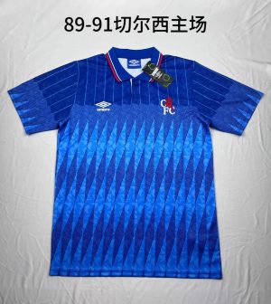 1989/1991 Retro Chelsea Home Football Jersey 1:1 Thai Quality