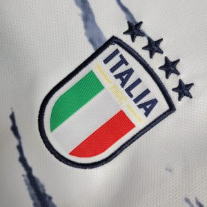 2023 Italy Away Soccer Shirt Kids Size