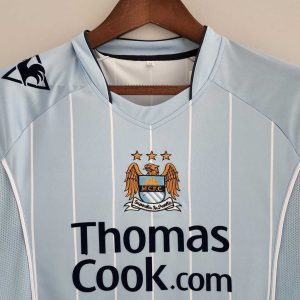 2007/2008 Retro Manchester City Home Football Shirt 1:1 Thai Quality