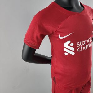 Kids Size 2022/2023 Liverpool Soccer Jersey 1:1 Thai Quality Home