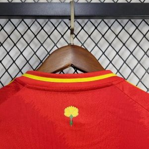 2024 Kids Size Spain Home Football Shirt 1:1 Thai Quality