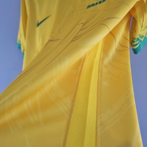 2022 Brazil Classic Soccer Jersey Yellow