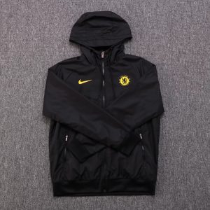 2024/2025 Chelsea Windbreaker Black Jersey 1:1 Thai Quality