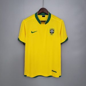 2006 Retro Brazil Home Soccer Jersey