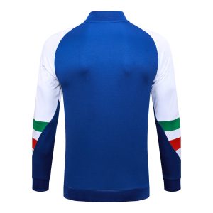 2023/2024 Italy Half-Pull Training Suit Blue Soccer Shirt