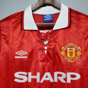 1992/1994 Retro Manchester United Home Football Shirt 1:1 Thai Quality