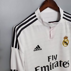 Retro Long Sleeve 2014/2015 Real Madrid Home