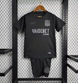 2024/2025 Kids Size Corinthians Away Soccer Jersey 1:1 Thai Quality