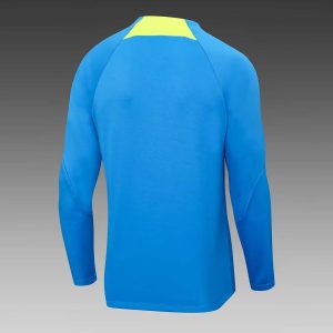 2023/2024 América Half-Pull Training Suit Blue Football Shirt 1:1 Thai Quality