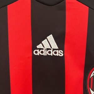 2006/2007 Retro Kids Size AC Milan Home Soccer Jersey 1:1 Thai Quality