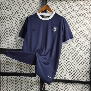 2023 Scotland 150th Anniversary Edition Navy Blue Football Shirt