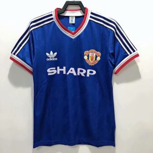 1986 Retro Manchester United Third Away Football Shirt 1:1 Thai Quality