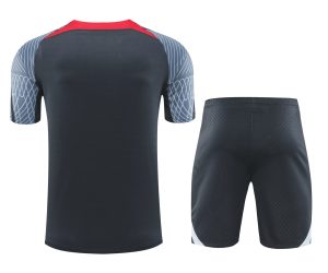 2024/2025 Liverpool Pre-match Training Black Shirt+Shorts  1:1 Thai Quality