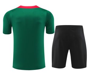 2024/2025 Liverpool Pre-match Training Green Shirt+Shorts  1:1 Thai Quality