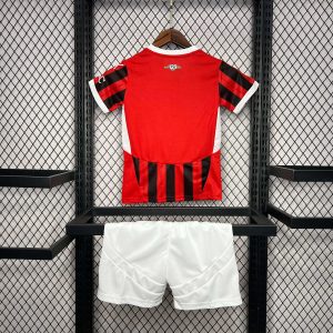 2024/2025 Kids Size AC Milan Home Soccer Jersey 1:1 Thai Quality