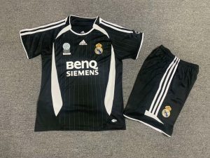 2006/2007 Retro Kids Size Real Madrid Away Football Shirt 1:1 Thai Quality