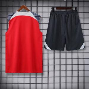 2024/2025 Liverpool Pre-match Training Red Jersey+Shorts  1:1 Thai Quality