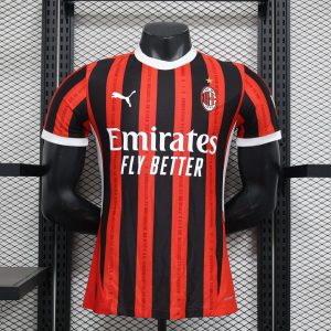 2024/2025 Player Version AC Milan Home Football Shirt 1:1 Thai Quality