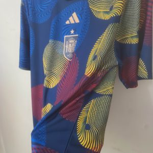 2022 Spain Training Wear Colorful Soccer Shirt