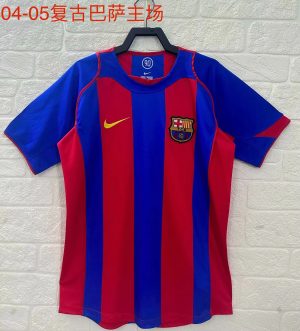 2004/2005 Retro Barcelona Home Football Shirt 1:1 Thai Quality