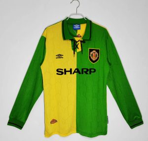 1992/1994 Retro Long Sleeve Manchester United Away Football Shirt 1:1 Thai Quality