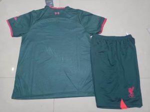 2022/2023 Liverpool Third Away Soccer Jersey 1:1 Thai Quality Kids Size