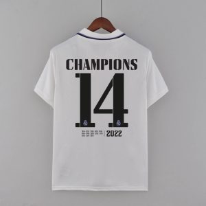 2022/2023 Real Madrid Home 14 Champions Edition Football Shirt